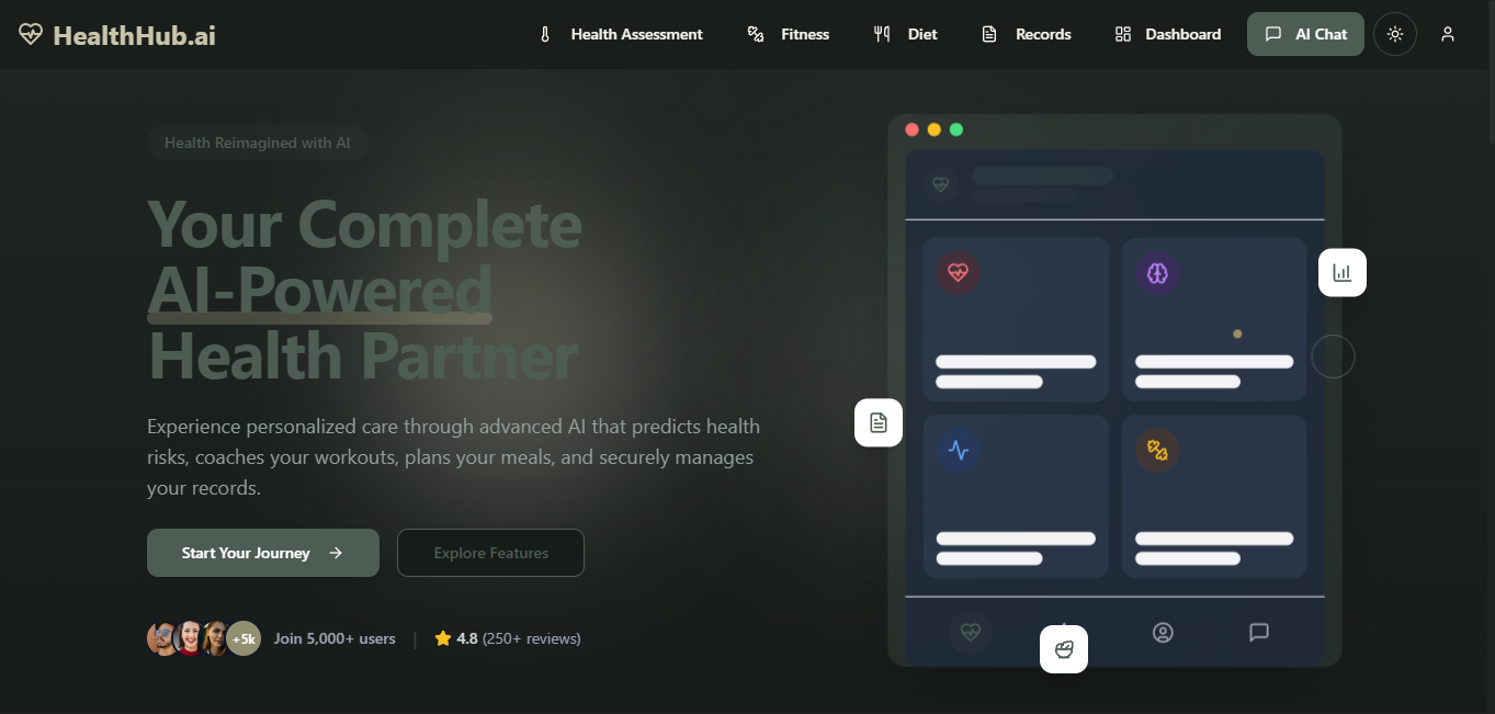 HealthHub preview